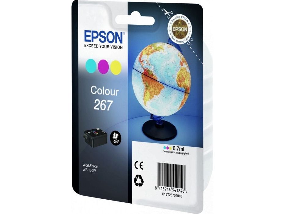 Epson T267 3-Colour Ink cartridge, bild 2