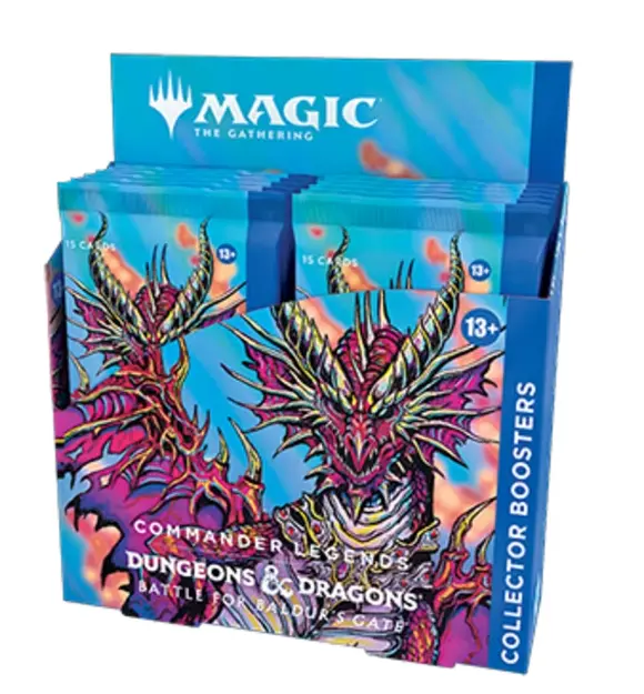 Magic The Gathering Battle for Baldur's Gate Collector Booster Display (12 boosters)