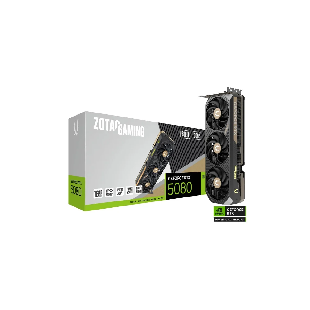 Zotac Gaming GeForce RTX 5080 Solid Core 16GB