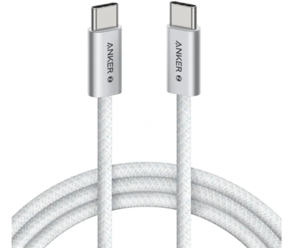 Anker Zolo USB-C till USB-C laddkabel 240W, 1m – Vit, bild 5