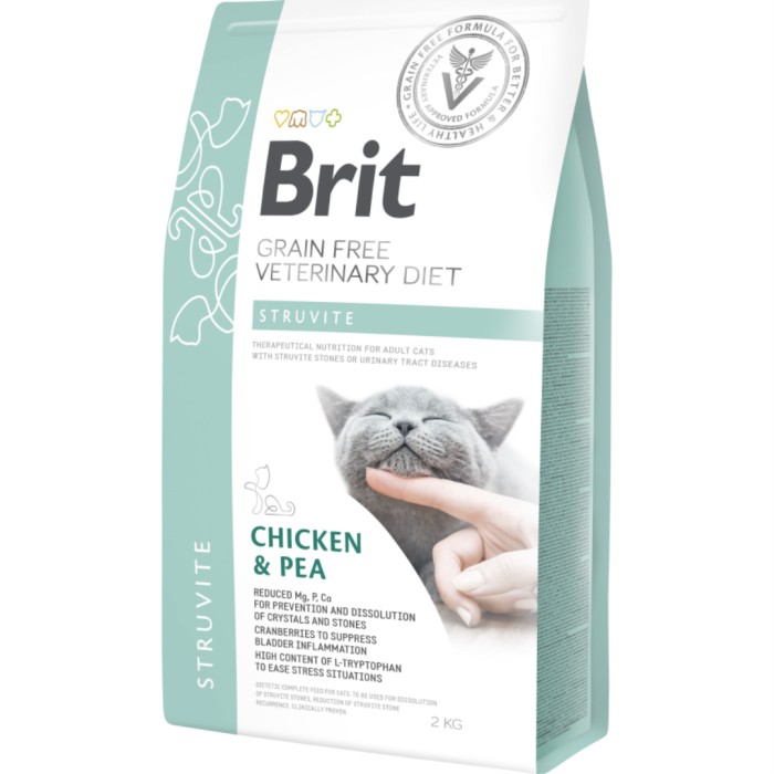 Brit GF Vet Diets Cat Struvite 2 kg
