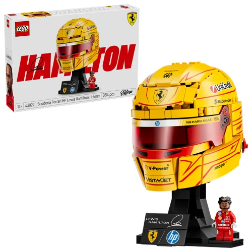 LEGO Editions Scuderia Ferrari HP Lewis Hamilton Hjälm 43022