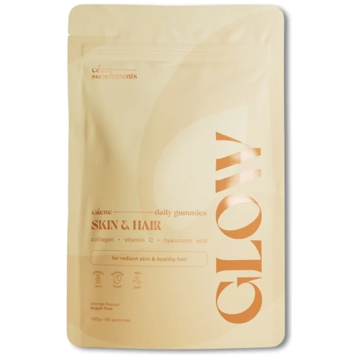 Caene Glow Skin & Hair Gummies 60 st