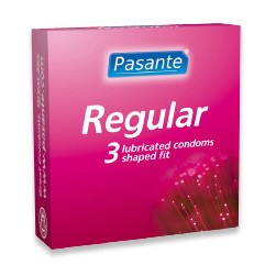Pasante kondom Regular 3-pack