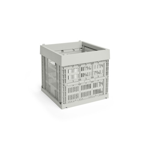 HAY - Colour Crate Cube Förvaringslåda (Grå)