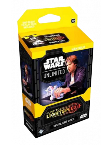 Star Wars Unlimited Jump to Lightspeed Spotlight Deck - Han Solo
