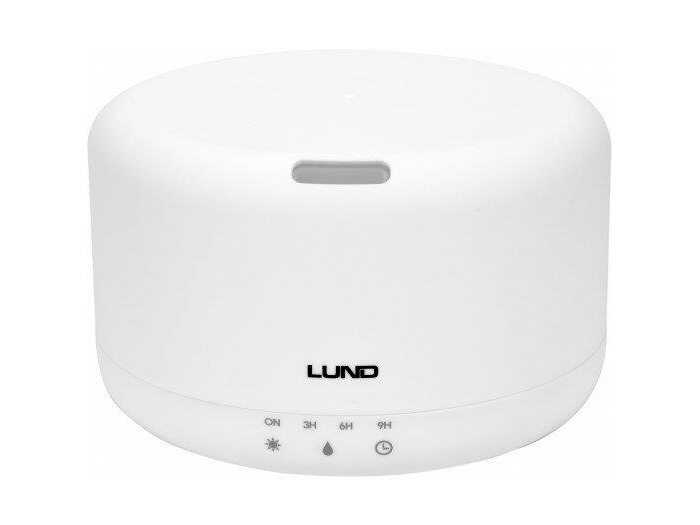 LUND luftfuktare 1000 ml vit med fjärrkontroll / doftdiffusor