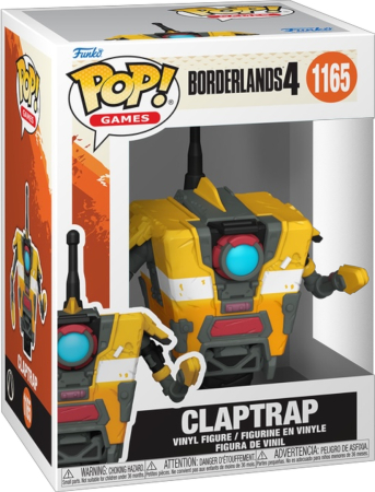 Pop! Borderlands 4 Claptrap Vinyl Figure