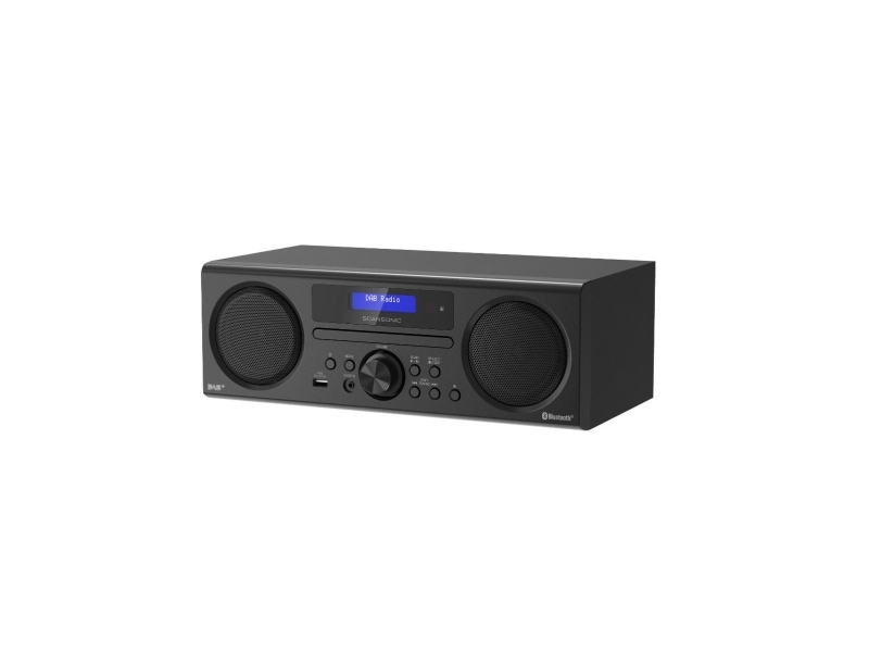 Scansonic DA310 DAB+ CD og Bluetooth - Black