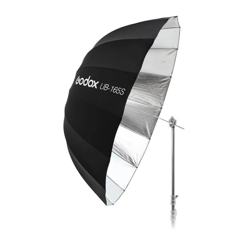 Godox 165cm Parabolic Umbrella Black / Silver, bild 3