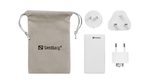 Sandberg - 4in1 TravelCharger 2xUSB-C 65W, bild 3