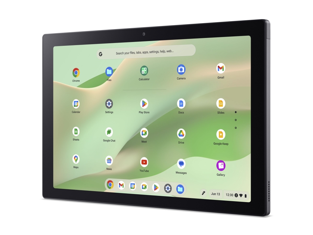 Acer Chromebook Tab 311 D723N - Med avtagbart tangentbord - Kompanio 520 - Chrome OS - Mali-G52 2EE MC2 - 8 GB RAM - 128 GB eMMC - 10.95 IPS pekskärm 1920 x 1200 - Wi-Fi 6, Bluetooth - svart, silver - kbd: Nordisk