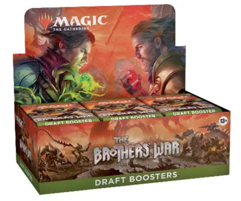 Magic Brothers War Draft Booster Display (36)