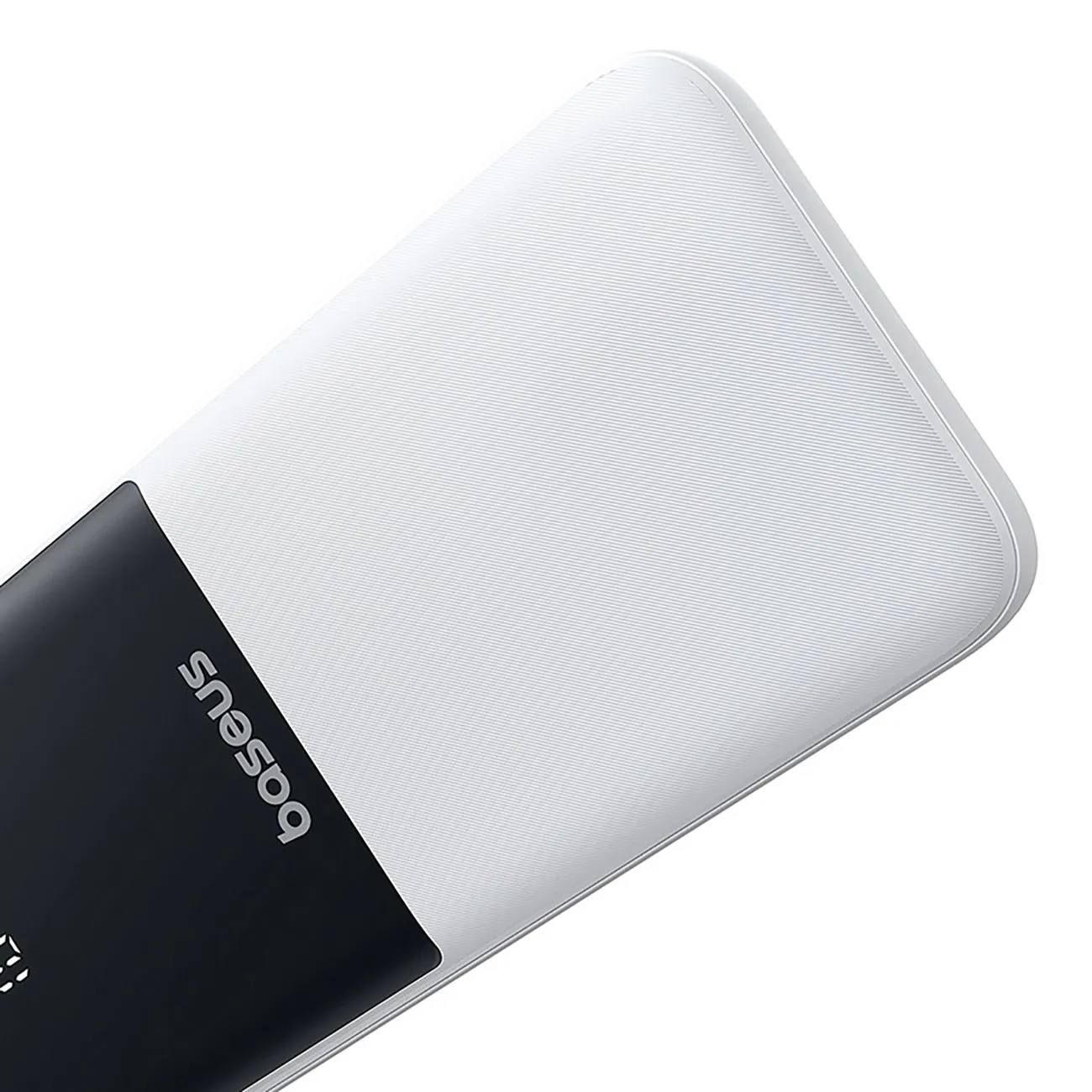 Baseus Lipow 10 000 mAh 22,5 W powerbank med två inbyggda kablar (USB-A–USB-C 3 A 20 cm) – vit, bild 4