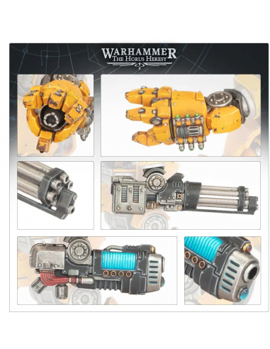 HORUS HERESY: CONTEMPTOR DREADNOUGHT WEAPONS FRAME 2