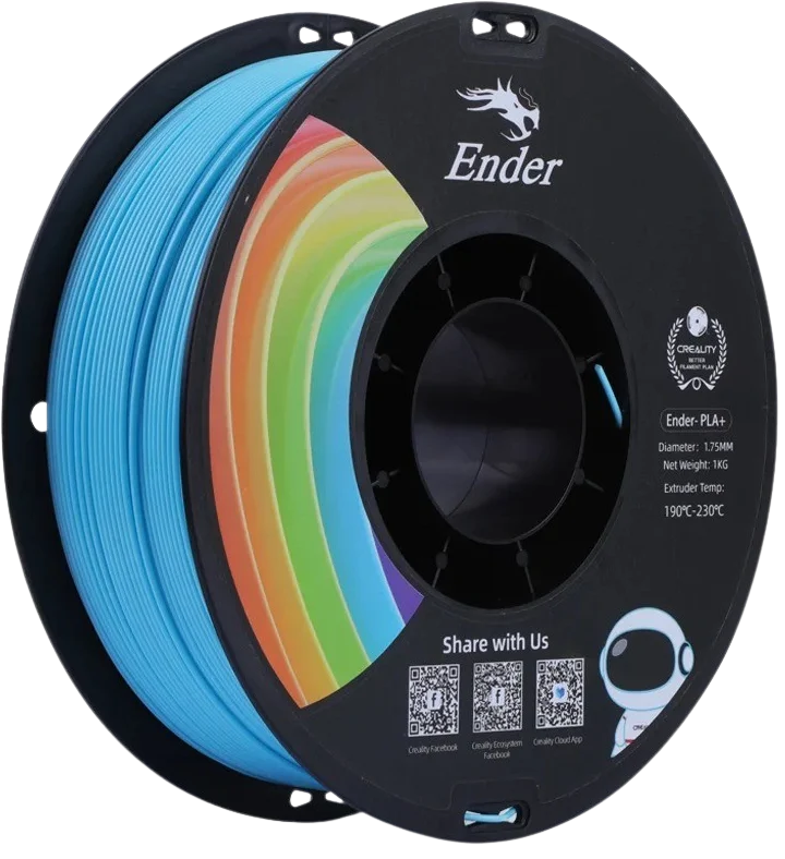Creality Ender PLA+ 1.75mm - 1 kg - Blå