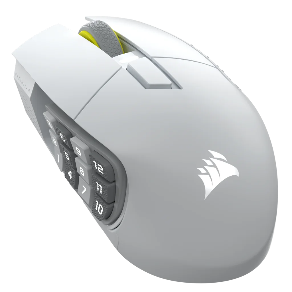 Corsair Scimitar Elite Wireless SE gamingmus (vit)