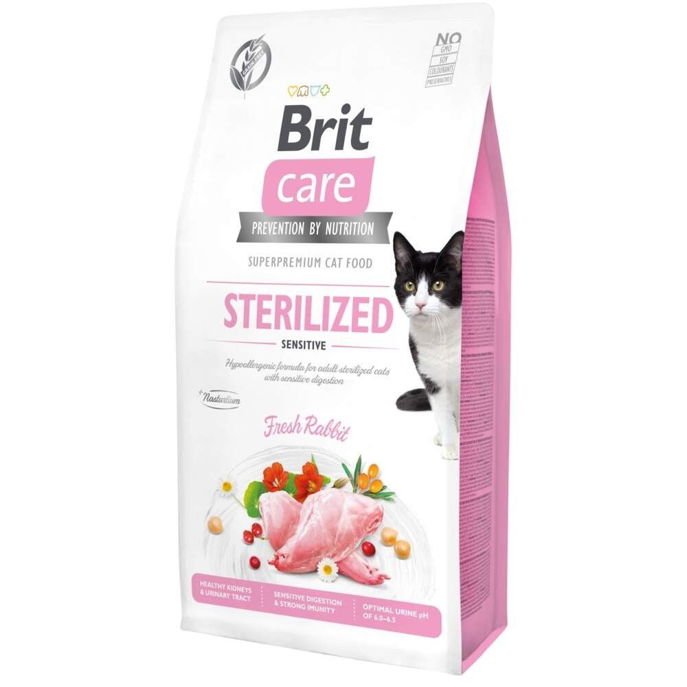 Brit Care Cat GF Sterilized Sensitive 7kg, bild 2