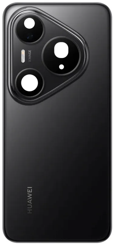 Huawei batterilock till Huawei Pura 80 Pro, glaserad svart