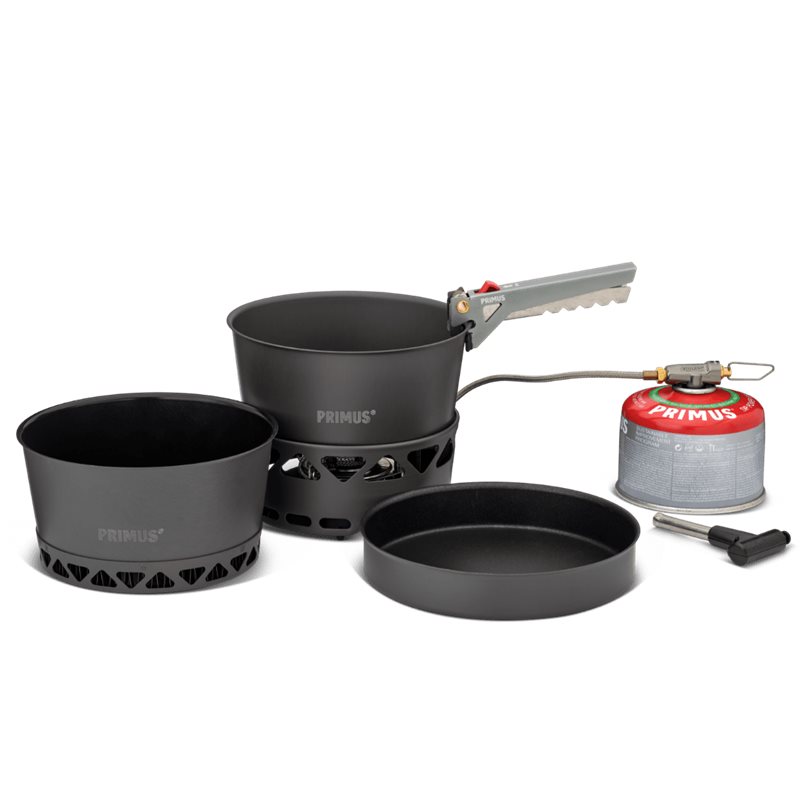 Primus Primetech Stove Set II 2x1.3 L w. pan - OneSize