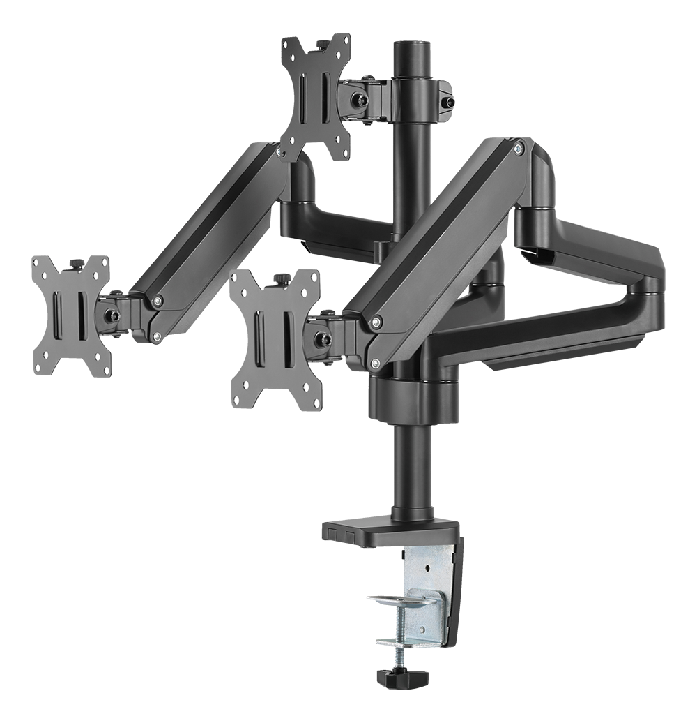 DELTACO ARM-0352 Gasdriven monitorarm för tre skärmar, bild 4